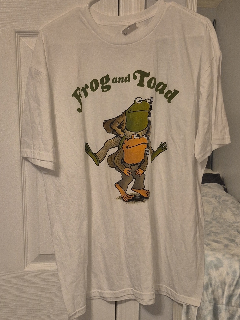 Frog and Toad White Graphic T-Shirt
